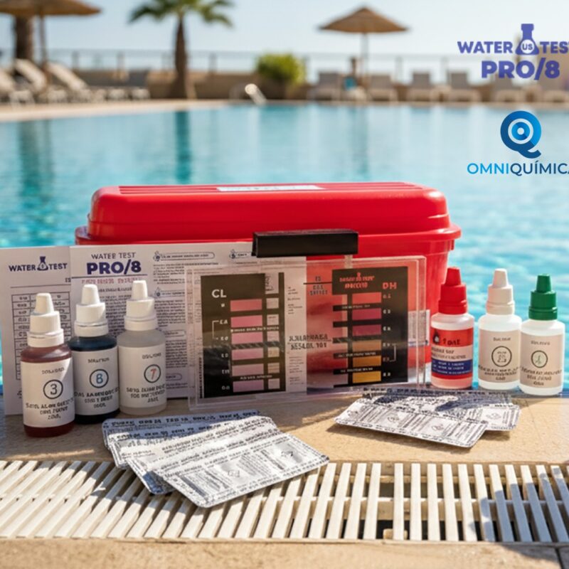 Mini laboratorio 8 pasos Water Test